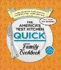 Americas Test Kitchen Quick Family Cookbook