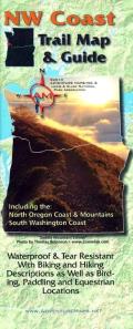 NW Coast: Trail Map and Guide: Including the North Oregon Coast and Mountains, South Washington Coast