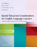Special Education Considerations For English Language Learners Delivering A Continuum Of Services