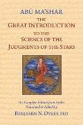 The Great Introduction to the Science of the Judgments of the Stars