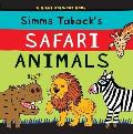 Simms Tabacks Safari Animals A giant fold out book