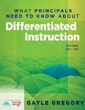 What Principals Need To Know About Differentiated Instruction 2nd Edition