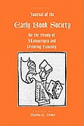 Journal of the Early Book Society Vol 14: For the Study of Manuscripts and Printing History