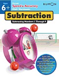 Kumon Speed & Accuracy Subtraction: Subtracting Numbers 1 through 9