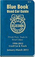 Kelley Blue Book Used Car Guide: January-March 2013