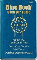 Kelley Blue Book Used Car Guide: Consumer Edition October-December 2015