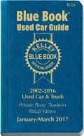 Kelley Blue Book January March 2017 Used Car Guide Consumer Edition