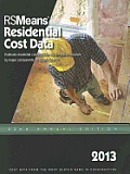 RS Means Residential Cost Data 2013