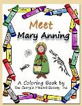 Meet Mary Anning: A Coloring Book by the Georgia Mineral Society, Inc.