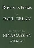 Romanian Poems by Paul Celan & Essays