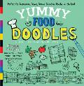 Yummy Food Doodles Perfect for Restaurants Picnics Parties School & Doodling on the Road