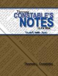 Thomas Constables Notes on the Bible: Vol IV Isaiah- Daniel