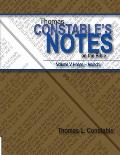 Thomas Constable Notes on the Bible: Volume V Hosea- Malachi