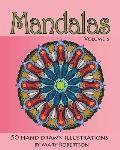 Mandalas: 50 Hand Drawn Illustrations