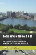 Dediu Newsletter Vol 2 N 10: Monthly news, reviews, comments and suggestions for a better and wiser world