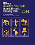 RS Means Contractors Pricing Guide Residential Repair & Remodeling 2014