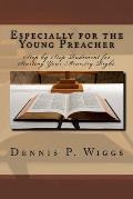 Especially for the Young Preacher