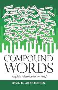 Compound Words: A quick reference for writers!