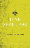 If Ye Shall Ask