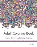 Adult Coloring Book Stress Relieving Paisley Patterns