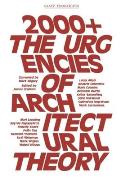 2000+: The Urgencies of Architectural Theory
