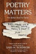 Poetry Matters: For Better And For Verse