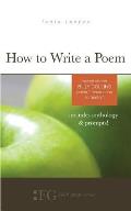 How to Write a Poem: Based on the Billy Collins Poem Introduction to Poetry
