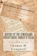 History of the Cumberland Presbyterian Church in Texas