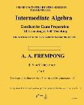 Intermediate Algebra