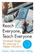 Reach Everyone Teach Everyone Universal Design for Learning in Higher Education