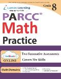 PARCC Test Prep: 8th Grade Math Practice Workbook and Full-length Online Assessments: PARCC Study Guide