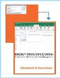 Excel 2010/2013/2016: Essentials for Statistics and Data Management