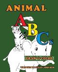 Animal ABCs: Draw and Color