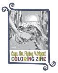 Gage the Flying Whippet Coloring Zine
