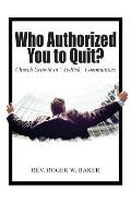 Who Authorized You to Quit?: Church Growth in At-Risk Communities