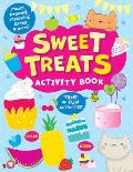 Sweet Treats Activity Book Color by Number Mazes Puzzles Games Doodles & More