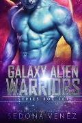 Galaxy Alien Warriors Series Box Set: A SciFi Alien Warrior Romance - The Complete Collection