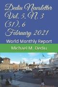 Dediu Newsletter Vol. 5, N. 3 (51), 6 February 2021: World Monthly Report