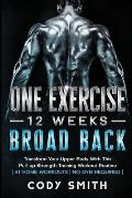 8 Weeks to 30 Consecutive Pull-Ups: Build Your Upper Body Working Your Upper Back, Shoulders, and Biceps at Home Workouts No Gym Required