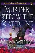 Murder Below the Waterline (Large Print): A Cozy Witch Mystery