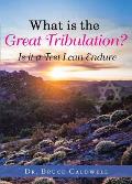 What is the Great Tribulation?