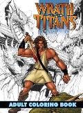 Wrath of the Titans: Adult Coloring Book
