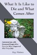 What It Is Like to Die and What Comes After: Conversations with Deceased People Who Describe What Happened After They Died