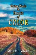 Written Words in Shades of Color