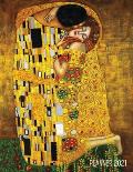 Gustav Klimt Planner 2021: The Kiss Daily Organizer (12 Months) Romantic Gold Art Nouveau / Jugendstil Painting For Family Use, Office Work, Meet