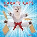 CAL24 Karate Cats Mini Wall Calendar