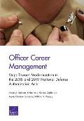 Officer Career Management: Steps Toward Modernization in the 2018 and 2019 National Defense Authorization Acts