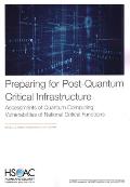 Preparing for Post-Quantum Critical Infrastructure: Assessments of Quantum Computing Vulnerabilities of National Critical Functions