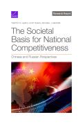 The Societal Basis for National Competitiveness