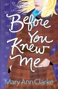 Before You Knew Me: An opposites attract romantic suspense novel